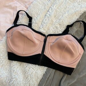 Forever 21 Pink and Black Bustier